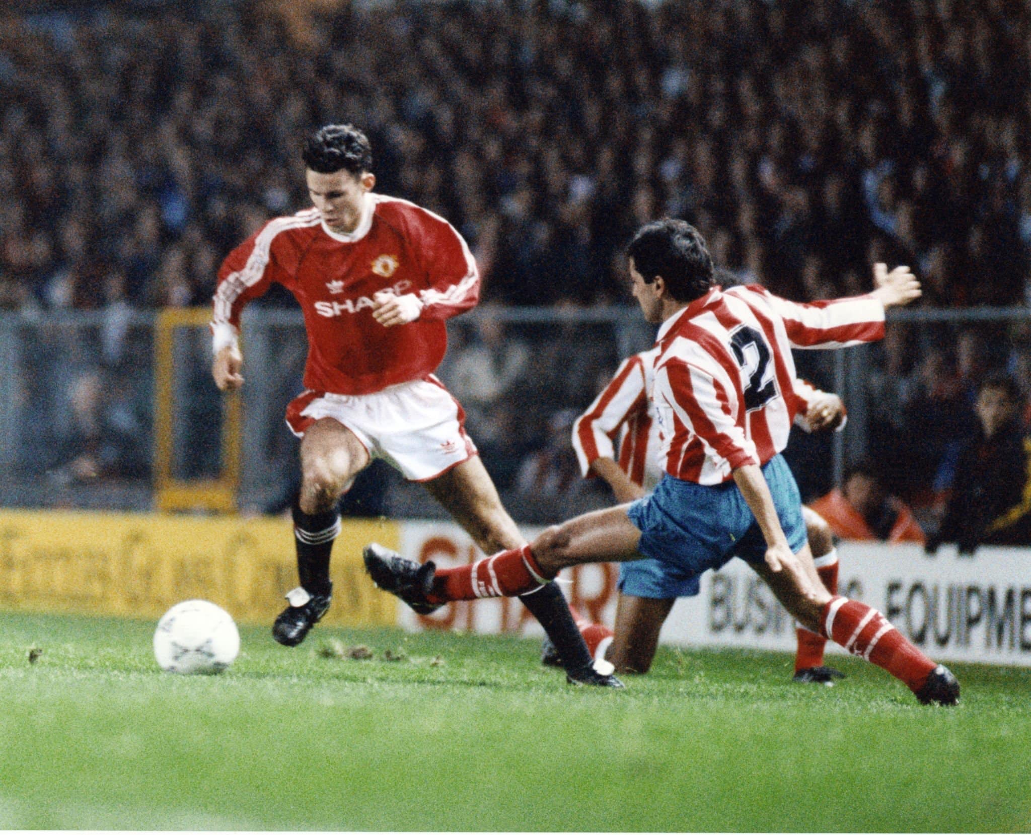 Atletico Madrid vs Man Utd từng gặp nhau 2 lần năm 1991