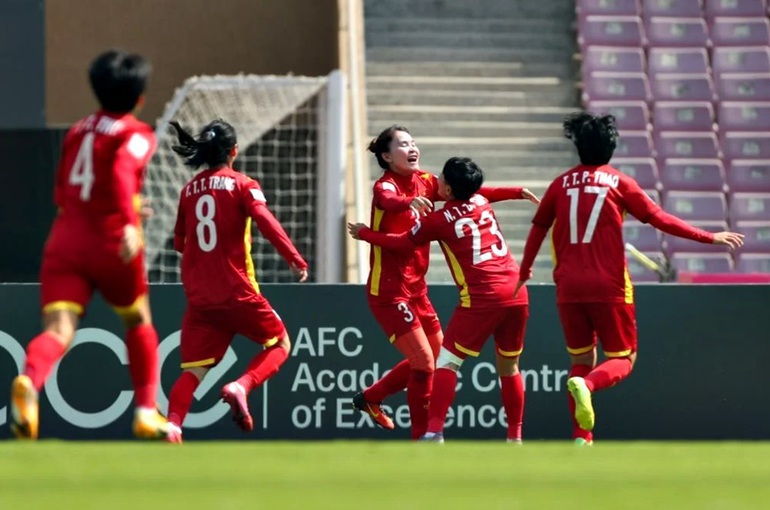 Đội tuyển nữ Việt Nam đại thắng ở Ấn Độ