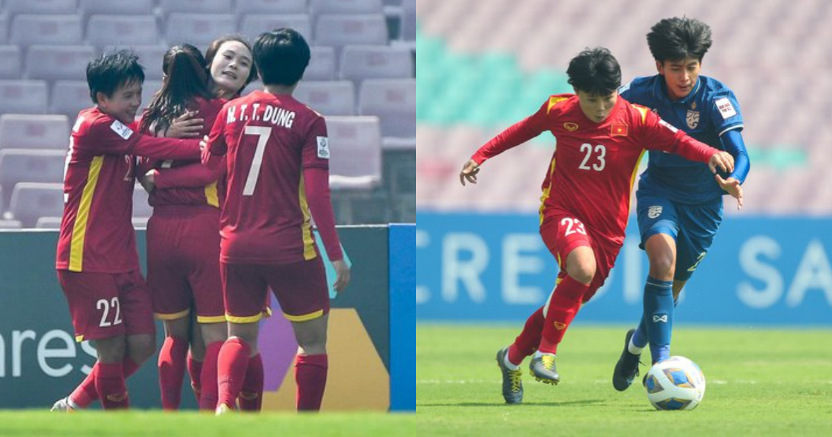 Kết quả nữ Việt Nam vs nữ Thái Lan play-off World Cup nữ 2023, 15h ngày 2/2/2022: Việt Nam bước 1 chân đến World Cup!