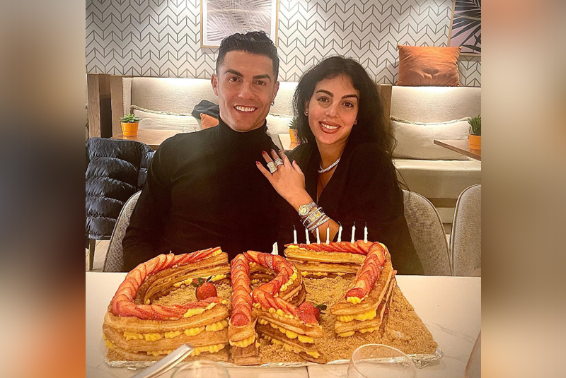 Ronaldo không quên cảm ơn tình yêu của mình nhân ngày sinh nhật