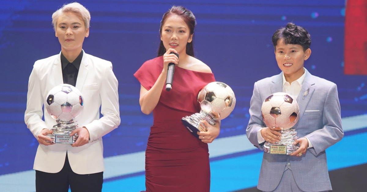 Top 3 Quả bóng vàng nữ Việt Nam 2021