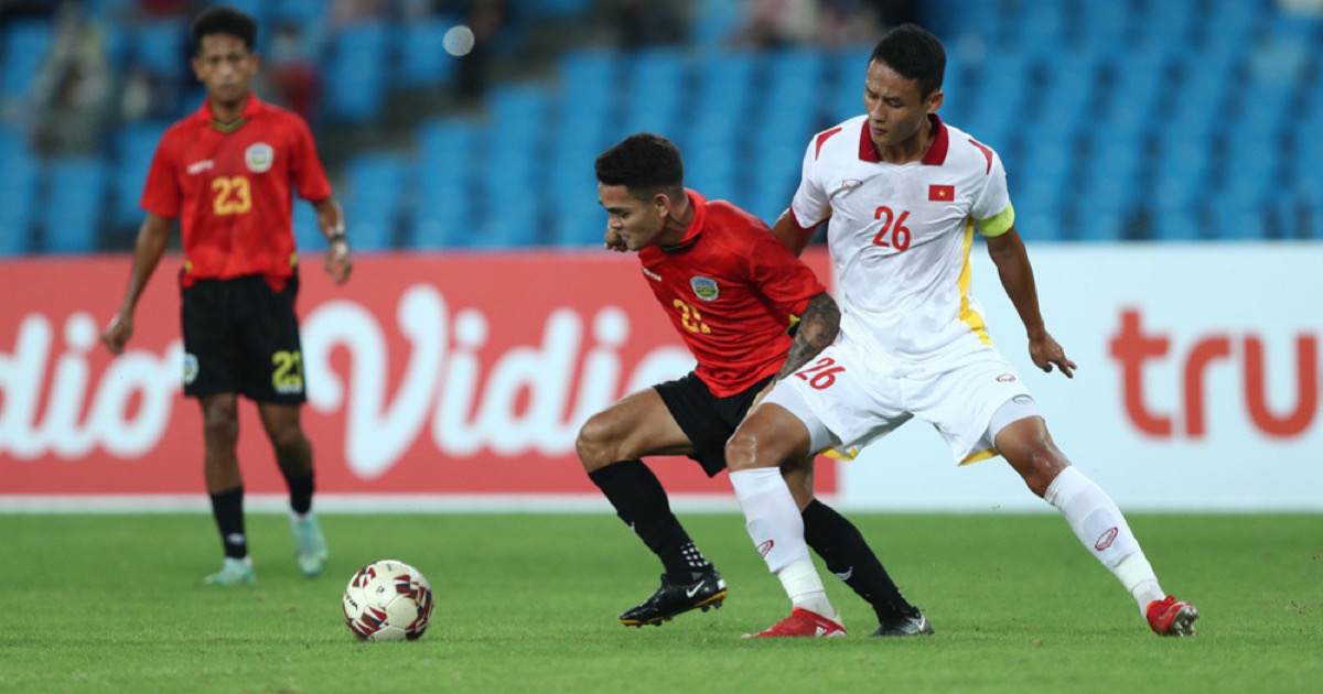 U23 Việt Nam có trận đấu khó khăn trươac U23 Timor Leste
