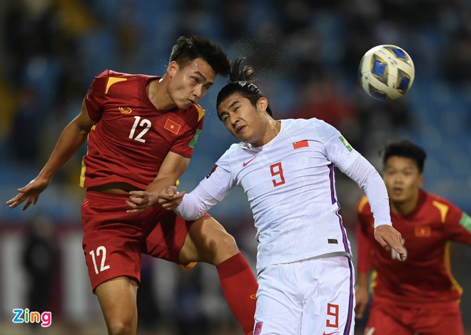 Trung Quốc lần đầu tiên trong lịch sử thấy bại trước đội tuyển Việt Nam. Ảnh: Zing