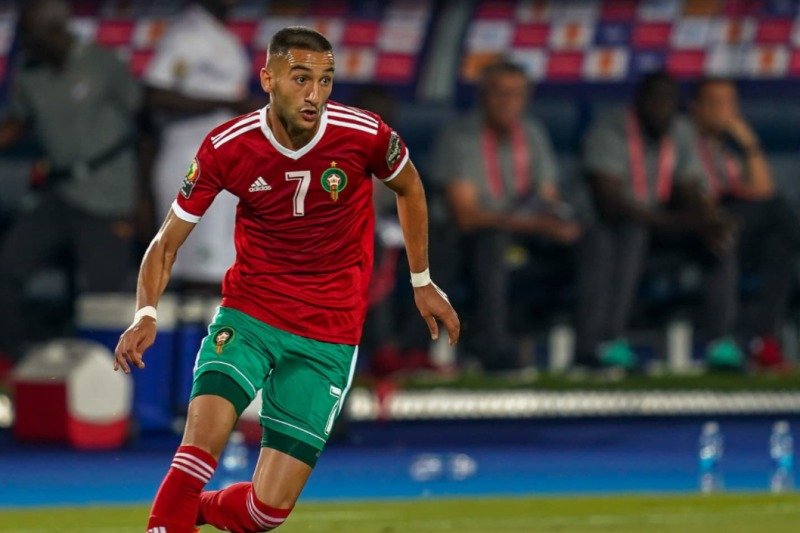 Hakim Ziyech quyết định chia tay đội tuyển Morocco