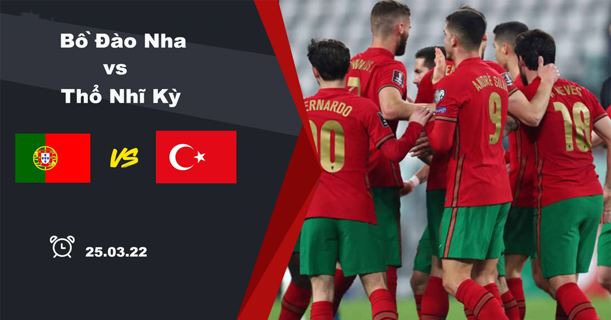 Thống kê, lịch sử đối đầu Bồ Đào Nha vs Thổ Nhĩ Kỳ
