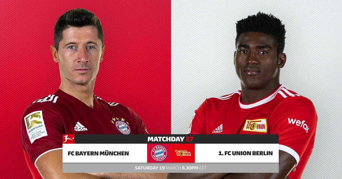 Nhận định soi kèo nhà cái Bayern Munich vs Union Berlin, 0h30 ngày 20/3