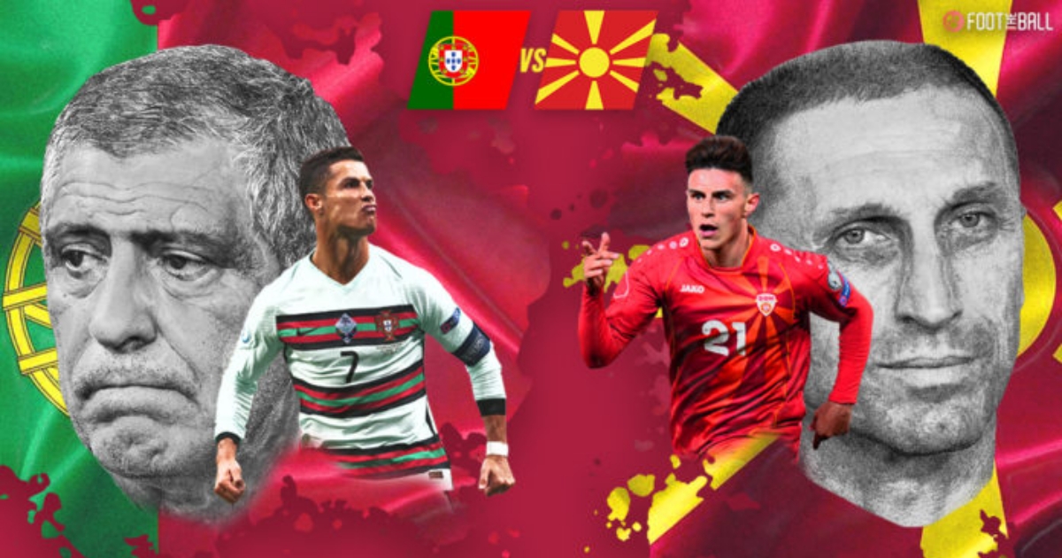Thống kê phong độ, lịch sử đối đầu Bồ Đào Nha vs Bắc Macedonia