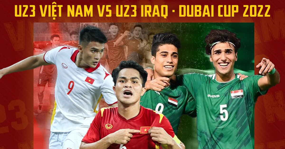 Kết quả U23 Việt Nam vs U23 Iraq 19h ngày 23/3