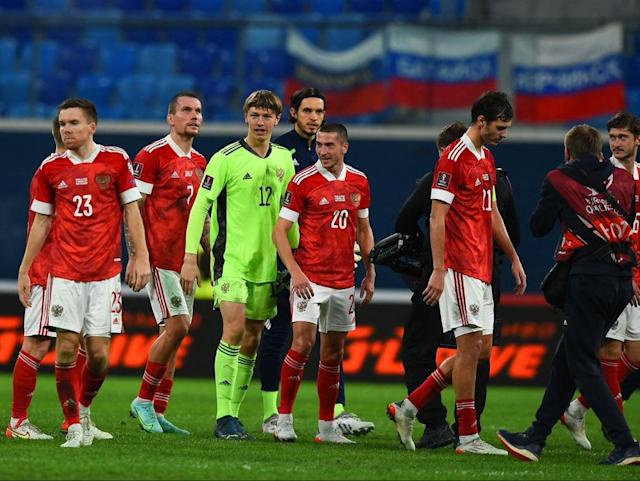 Đội tuyển Nga không được tiếp tục tham dự vòng play-off giành vé đến World Cup 2022
