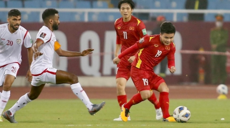 Việt Nam đã chơi đầy nỗ lực trước Oman