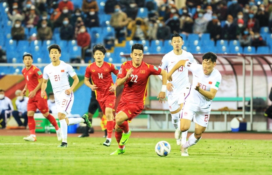 Trung Quốc từng thua muối mặt Việt Nam cấp độ đội tuyển quốc gia ở vòng loại World Cup 2022