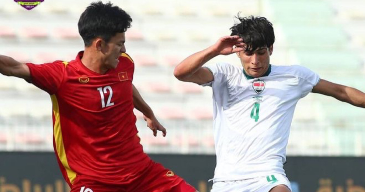U23 Việt Nam lẫn U23 Iraq đều bế tắc trong việc ghi bàn