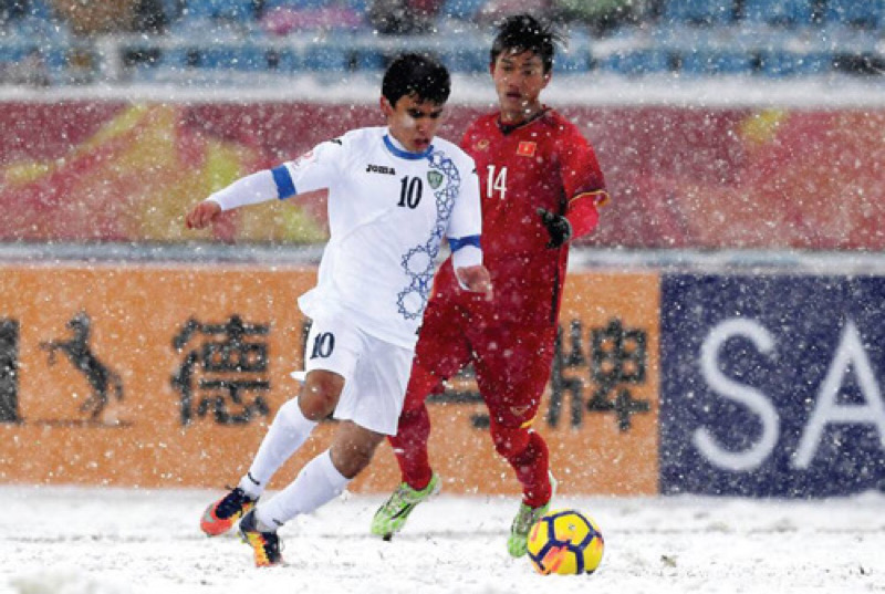 U23 Việt Nam va U23 Uzbekistan có nhiều mối duyên nợ thời gian gần gây