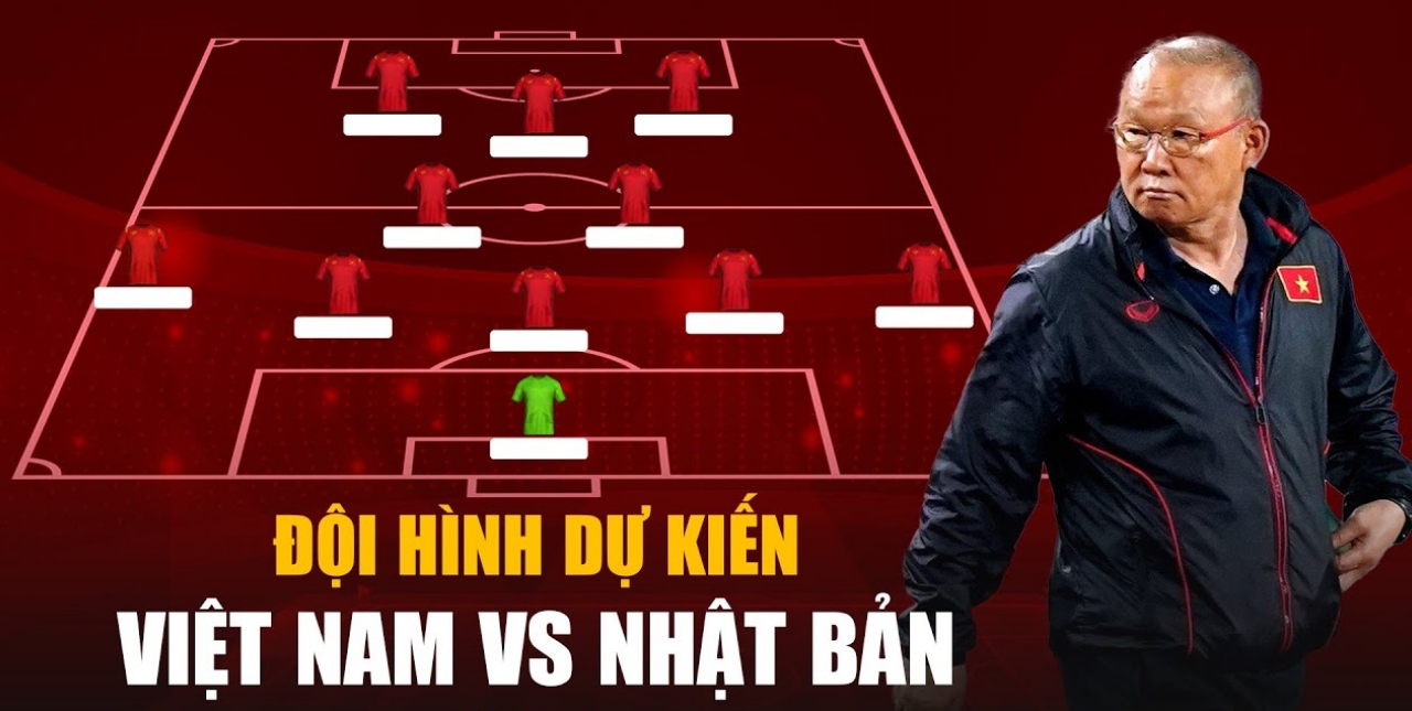 Đội hình dự kiến Việt Nam vs Nhật Bản, 17h35 ngày 29/3: Thầy Park tất tay!