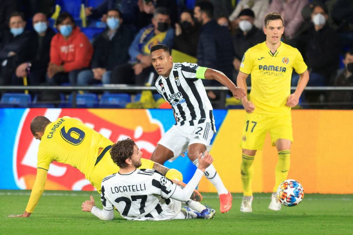 Juventus vs Villarreal bất phân thắng bại ở lượt đi