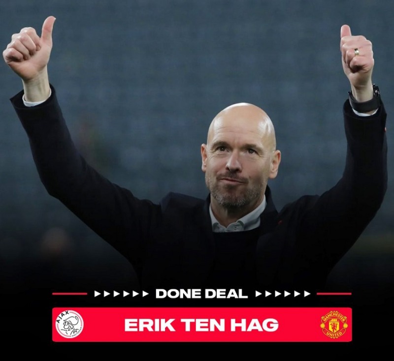 Thương vụ Erik ten Hag sắp được MU công bố