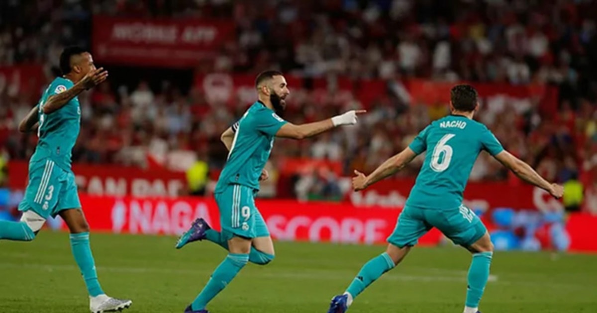 Kết quả Sevilla vs Real Madrid, 2h ngày 18/4: Người hùng Benzema