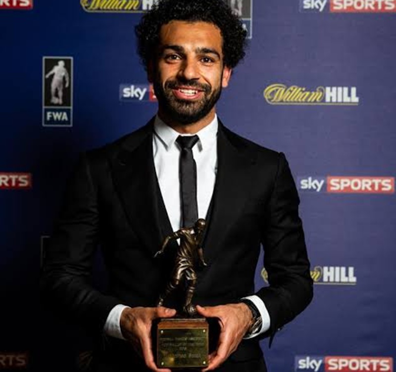 Salah giật giải cầu thủ hay nhất mùa của PWA