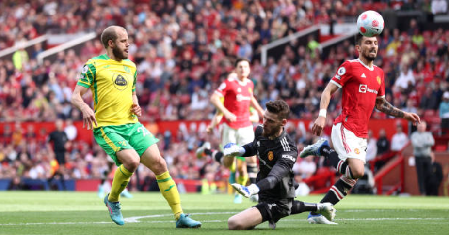 Pukki không thắng De Gea