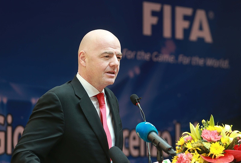 Chủ tịch FIFA dập tắt tin đồn Italia tay Iran dự World Cup 2022