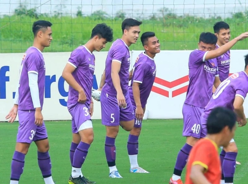 U23 Việt Nam tập luyện tích cực chuẩn bị cho SEA Games 31