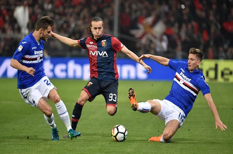 Link xem trực tiếp trận Sampdoria vs Genoa, 23h ngày 30/4.