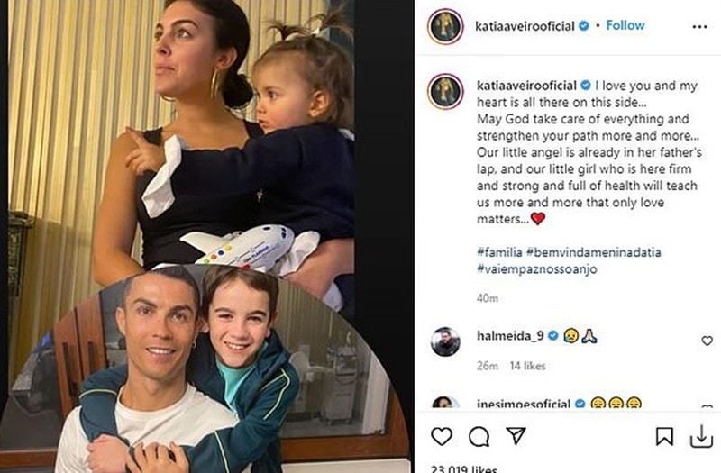Chị gái an ủi Ronaldo