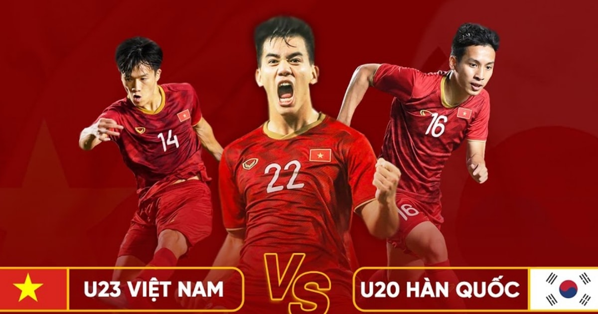 Link xem trực tiếp trận U23 Việt Nam vs U20 Hàn Quốc, 19h ngày 22/4
