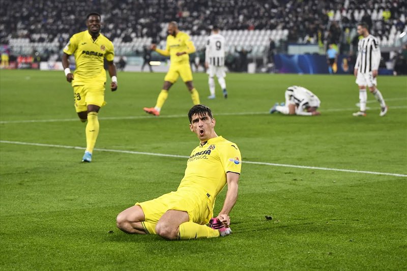 Villarreal gây bất ngờ lớn khi loại Juventus để tiến vào tứ kết Champions League
