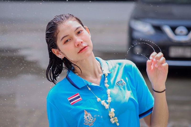 Kongkaew là vận động viên cầu mây tài năng của Thái Lan