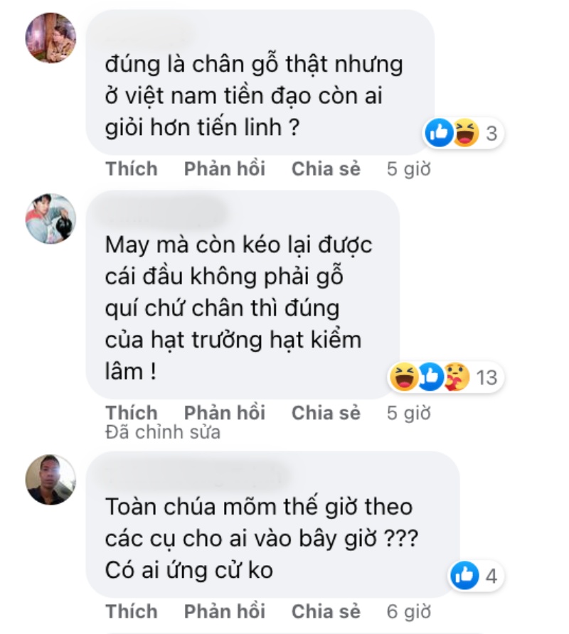 Cộng đồng mạng Việt Nam tranh cãi dữ dội trường hợp của Tiến Linh