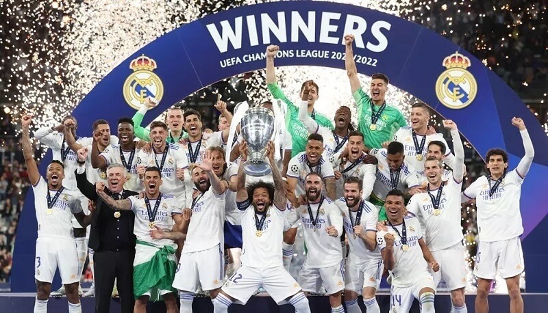 Chức vô địch Champions League lịch sử dành cho Real Madrid