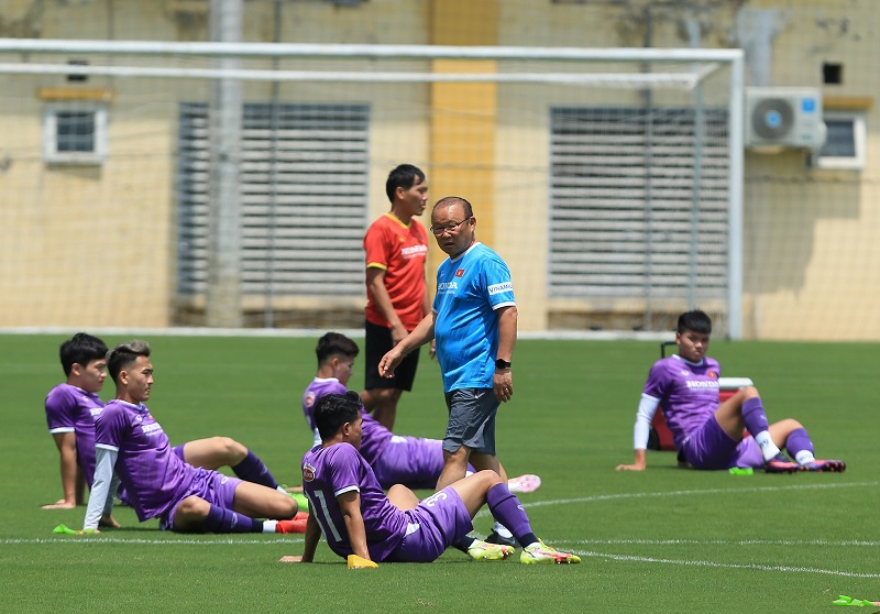 U23 Việt Nam chuẩn bị ra quân với Indonesia.