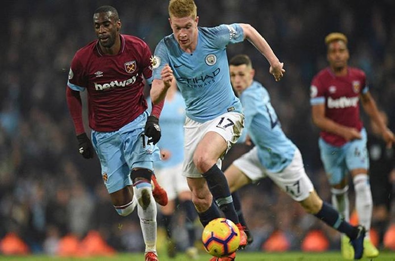 Man City cần đánh bại West Ham