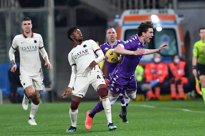 Fiorentina và AS Roma chiến đấu cho một vị trí trong top 6