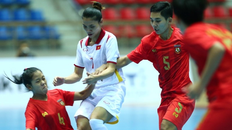 Link xem trực tiếp futsal nữ Malaysia vs nữ Myanmar, 13h ngày 19/5.