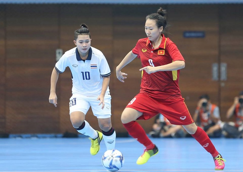 Futsal Nữ Thái Lan tự tin giành huy chương vàng ngay trên sân nhà của Việt Nam