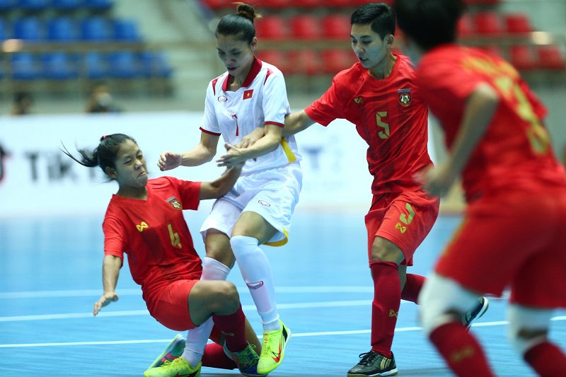 Link xem trực tiếp futsal nữ Thái Lan vs nữ Việt Nam, 16h ngày 19/5.