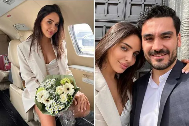 Gundogan kết hôn với cô bạn gái Sara Arfaoui