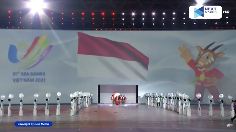 Indonesia xuất hiện đại diện cho 500 vận động viên tham gia 32/40 môn
