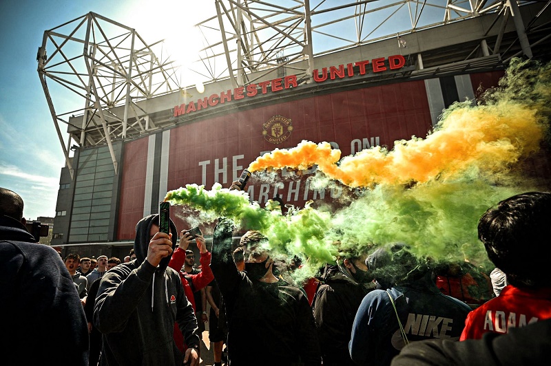Các fan Quỷ đỏ lại biểu tình ở Old Trafford