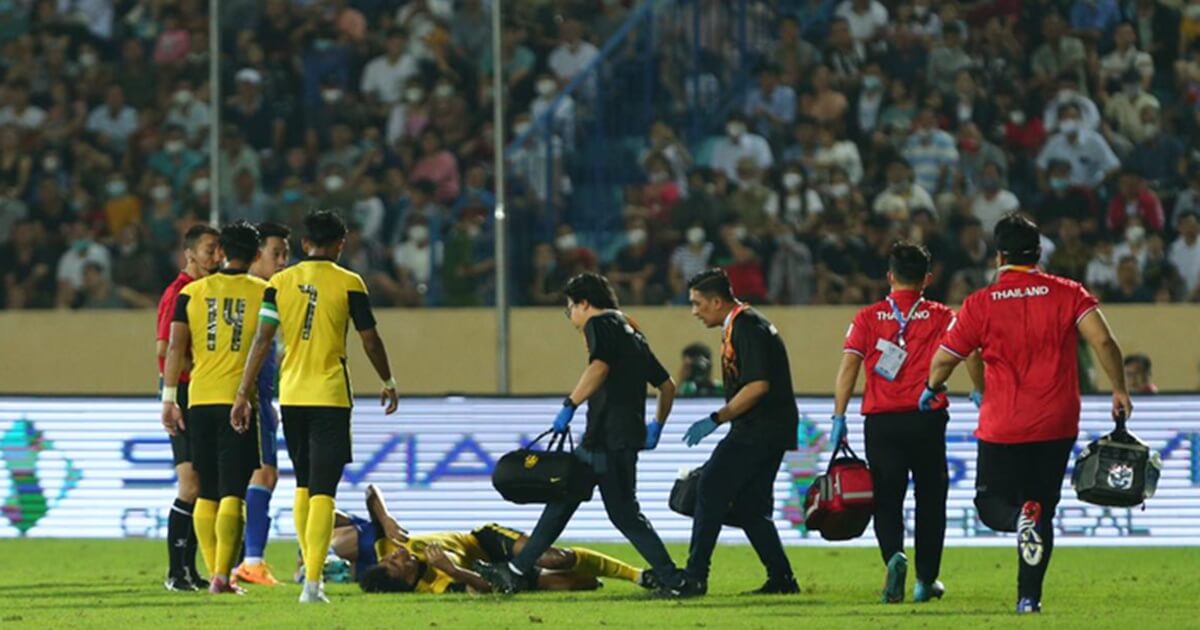 SỐC! U23 Malaysia nhận ca chấn thương nghiêm trọng ngay trận ra quân