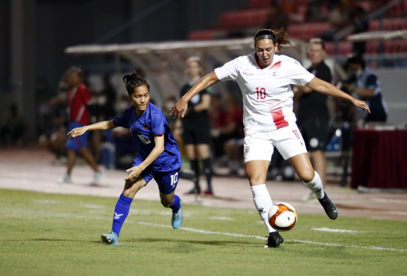 Đội tuyển nữ Philippines đánh bại tuyển nữ Campuchia 5-0 ngày ra quân