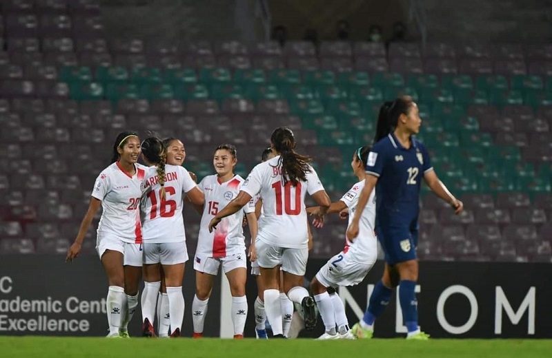 Nữ Thái Lan quyết trả mối thù thua Nữ Philippines ở giải bóng đá Nữ châu Á mới đây