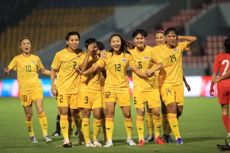 Nữ Thái Lan rất mạnh tại SEA Games 31