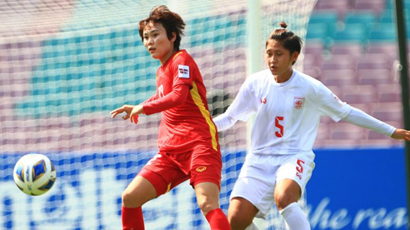 Nữ Việt Nam bất bại trước nữ Myanmar ở các giải đấu chính thức