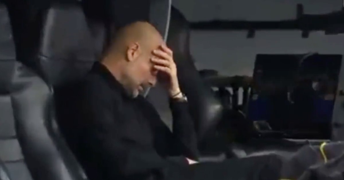Đoạn clip ám ảnh của Pep Guardiola ở trận Man City thua Real Madrid