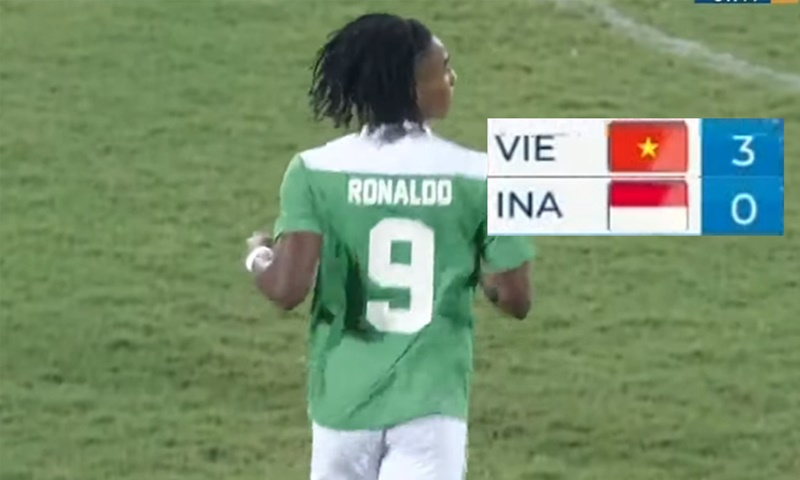 Tung Ronaldo trước U23 Việt Nam, đội khách cũng không thể chiến thắng