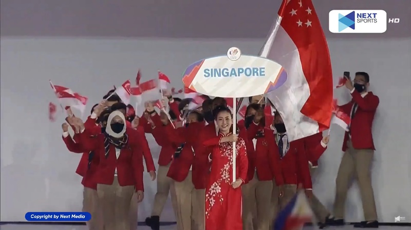 Singapore có 424 vận động viên tham dự 33/40 môn