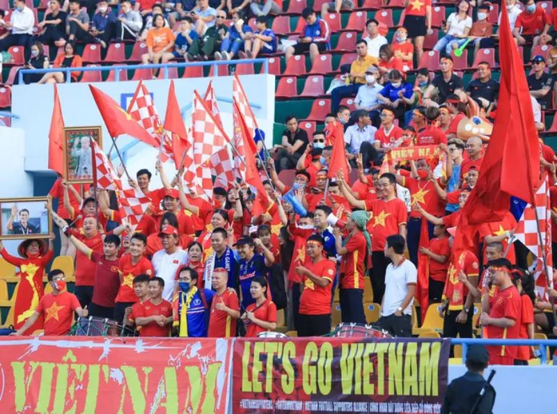 CĐv luôn là nguồn động lực to lớn cho bóng đá Việt Nam